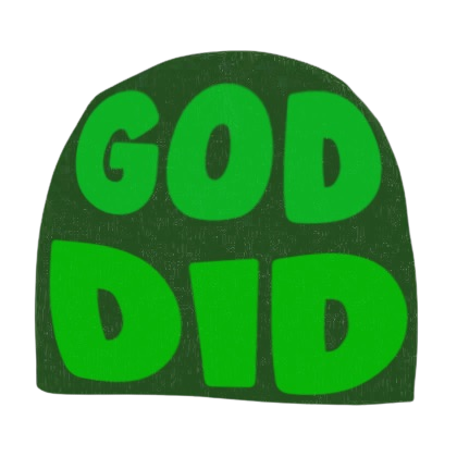 Green God Did Beanie